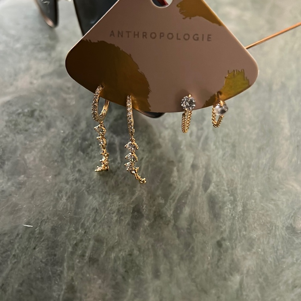Anthropologie earrings NWT set of 2
